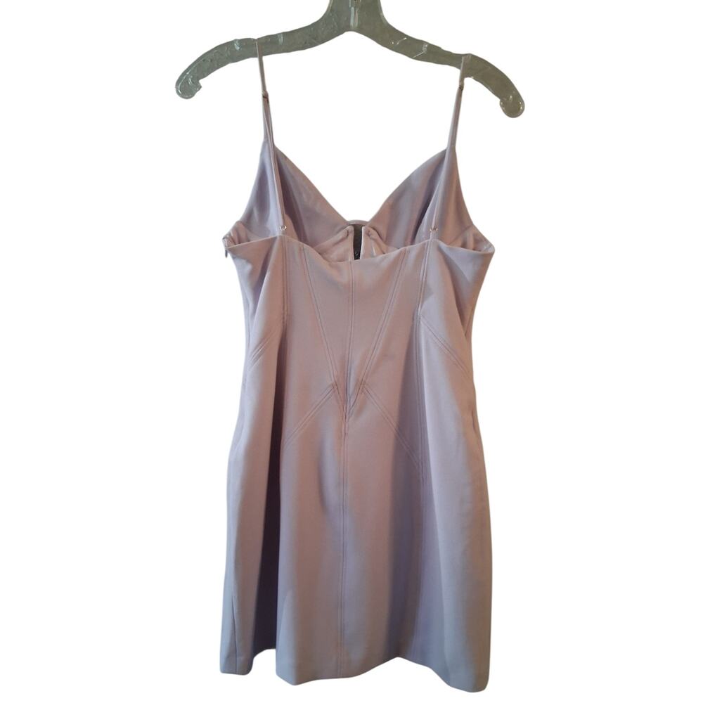 Zara Lilac Spaghetti-Strap Mini Dress - Picture 3 of 7
